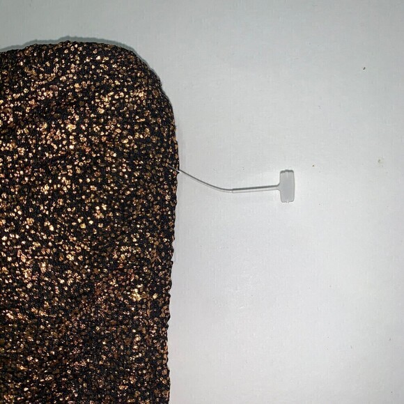 POETRY Womens Strapless Gold Shimmer Top Size Small New Years Eve Party NWOT - Picture 2 of 6